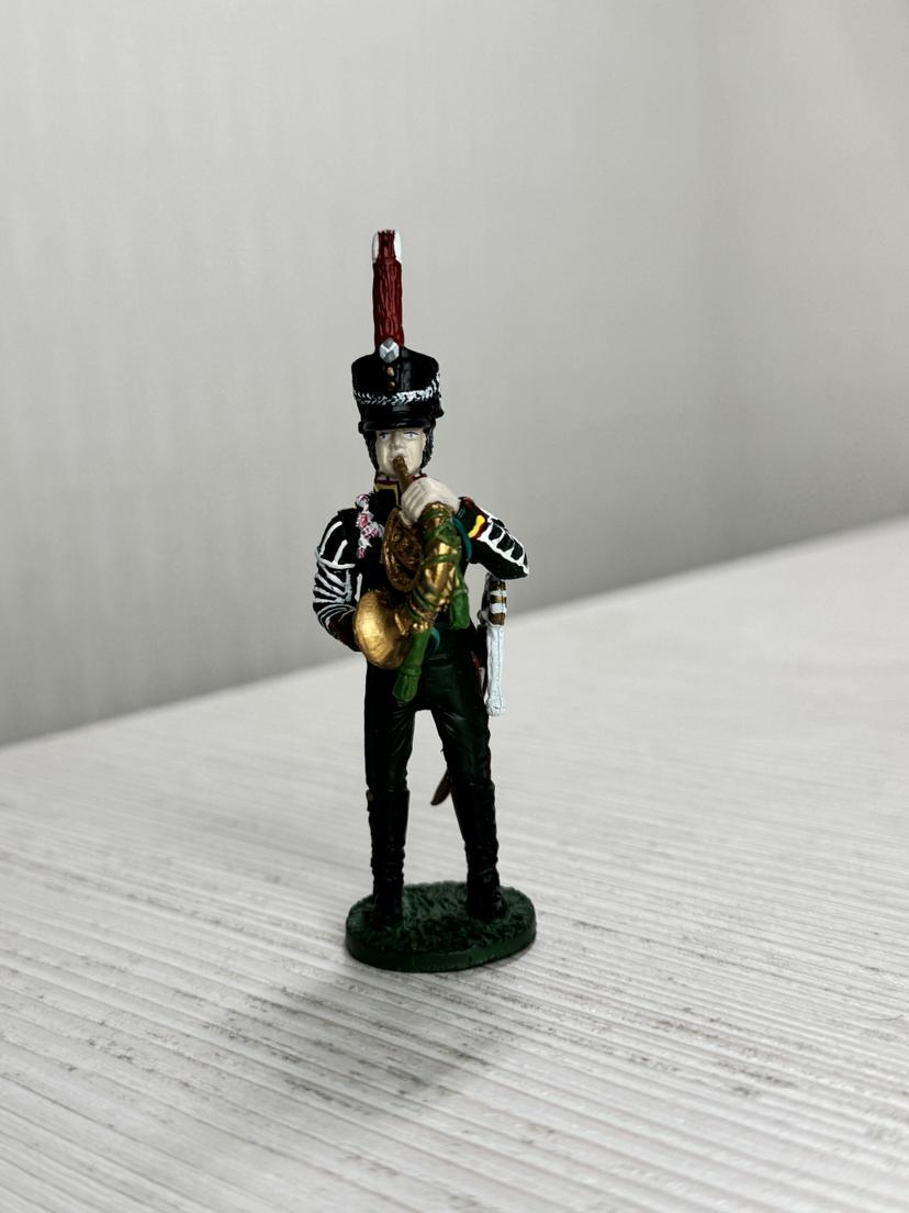 Horn Player of the Riflemen Regiment (1812–1814) - 180 mdl